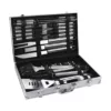 Boîte de transport ustensiles barbecue aluminium