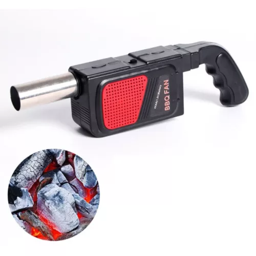 Allume feu souffleur manuel barbecue compact