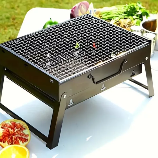 Mini barbecue pliable portable pour pique-nique – Image 2