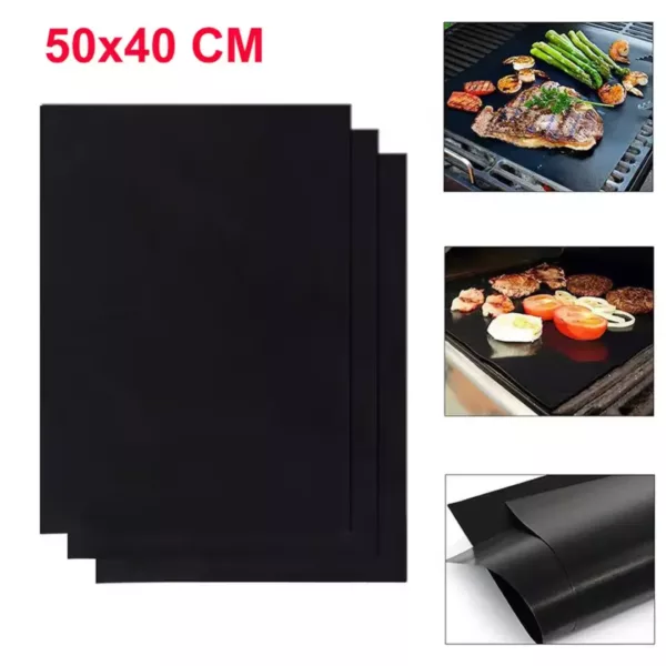 Tapis cuisson barbecue réutilisable anti-adhésif – Image 7