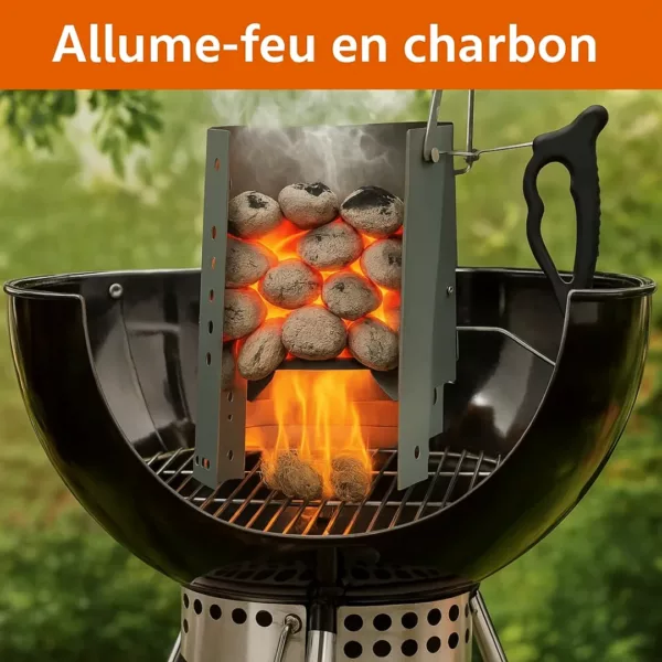 Allume feu naturel compressé pour charbon – Image 3
