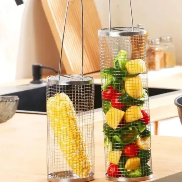 Panier cuisson maïs barbecue acier inox – Image 3