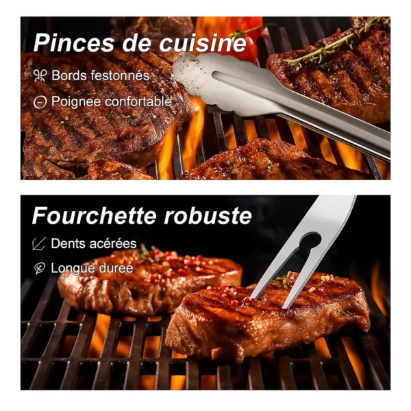 Boîte de transport ustensiles barbecue aluminium – Image 4