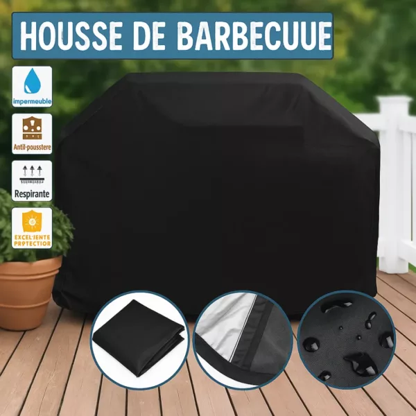 Housse barbecue étanche avec cordon de serrage – Image 4