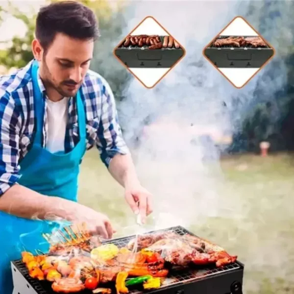 Mini barbecue pliable portable pour pique-nique – Image 5