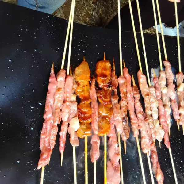 Tapis cuisson barbecue réutilisable anti-adhésif – Image 3