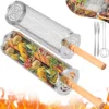 Panier légumes barbecue inox avec poignées