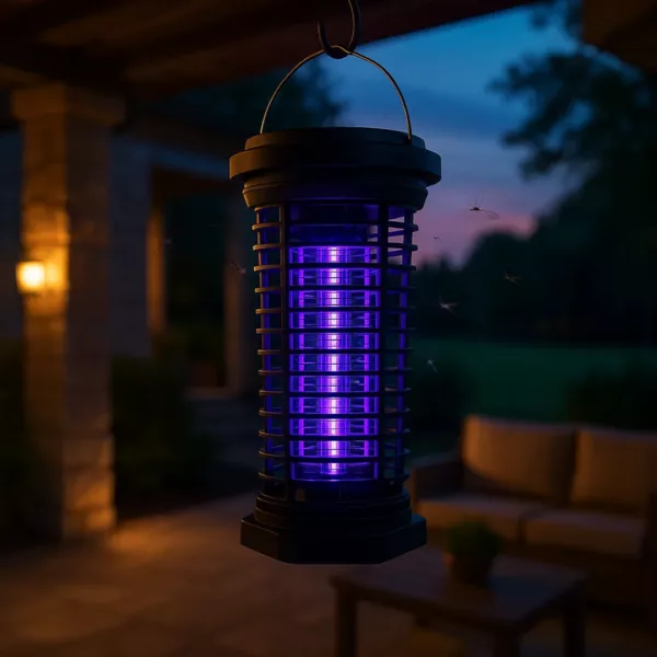 Lampe anti-insectes rechargeable pour dîner jardin – Image 3