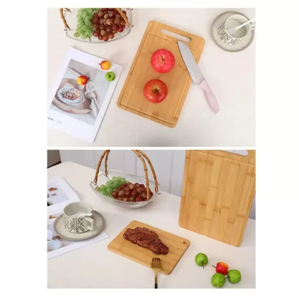 Planche à découper barbecue avec rigole jus – Image 4