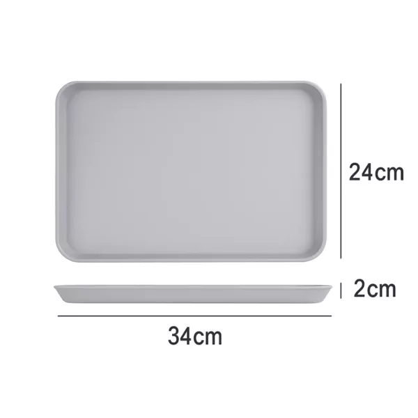 Plateau service jardin antidérapant plastique rigide – Image 8