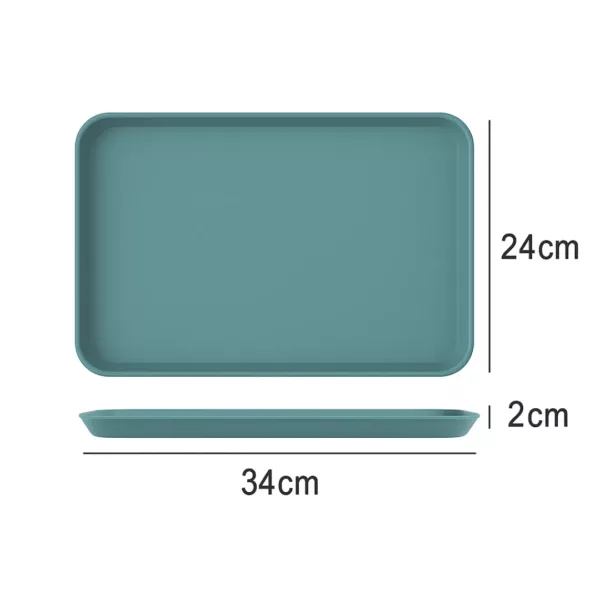 Plateau service jardin antidérapant plastique rigide – Image 7