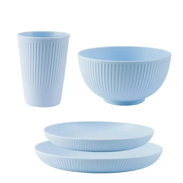 Set vaisselle incassable pour repas terrasse – Image 9