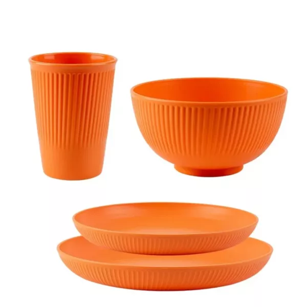 Set vaisselle incassable pour repas terrasse – Image 13