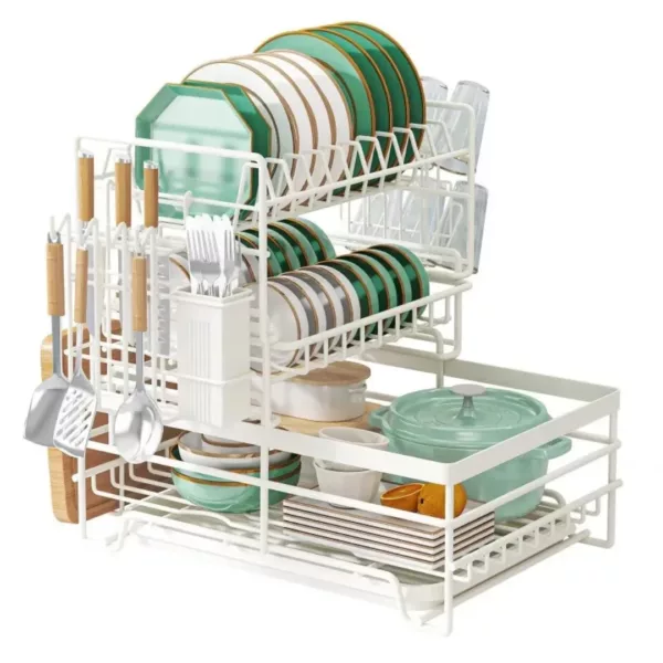 Support assiettes empilables pour buffet extérieur – Image 6