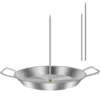 Support brochette vertical pour barbecue charbon
