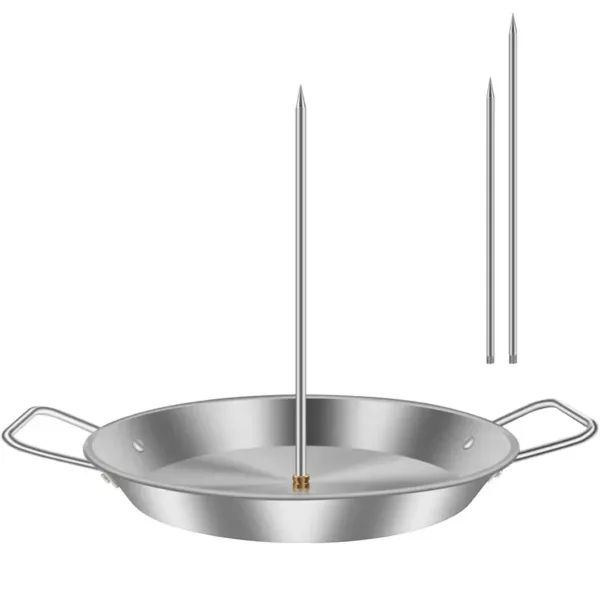 Support brochette vertical pour barbecue charbon