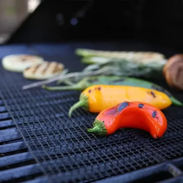 Tapis barbecue réutilisable anti-adhésif haute température – Image 3