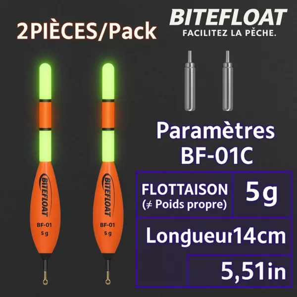 Bouchon lumineux électronique pour pêche nocturne – Image 6