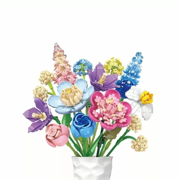 Lego orchidée bouquet fleurs décoratif – Image 6