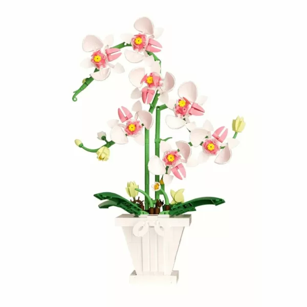 Lego orchidée floraison à construire réaliste – Image 6