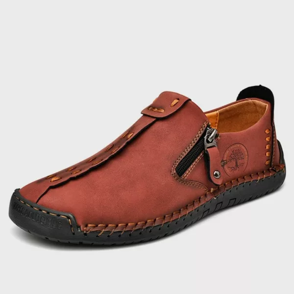 Mocassin homme zip style vintage – Image 20