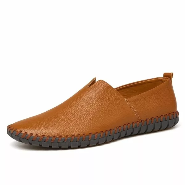 Mocassin homme cuir souple minimaliste – Image 15