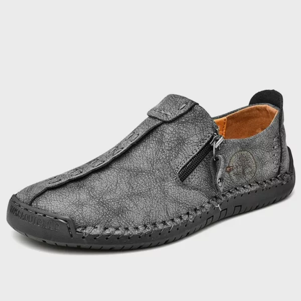 Mocassin homme zip style vintage – Image 12