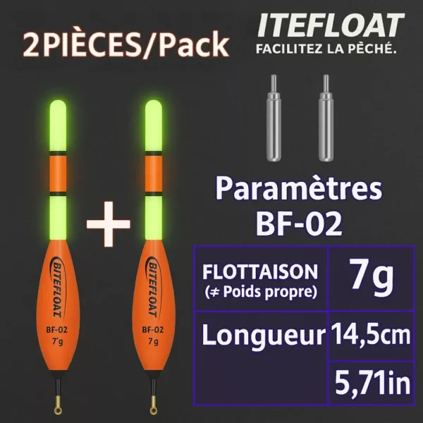 Bouchon lumineux électronique pour pêche nocturne – Image 7