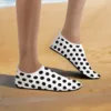 Chaussons barefoot plage à pois souples