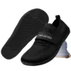 Chaussures barefoot à scratch souple
