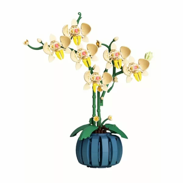 Lego orchidée floraison à construire réaliste – Image 5