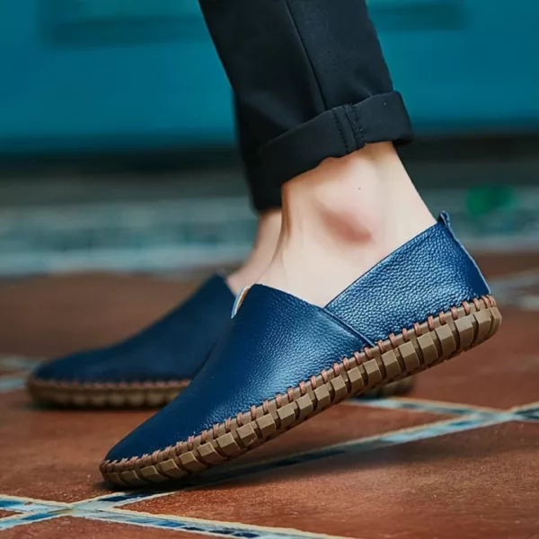 Mocassin homme cuir souple minimaliste – Image 18
