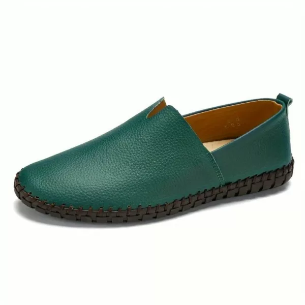 Mocassin homme cuir souple minimaliste – Image 9