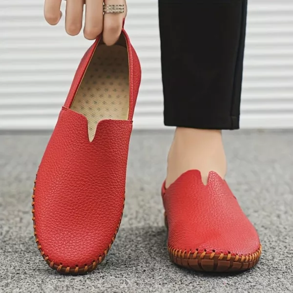 Mocassin homme cuir souple minimaliste – Image 21