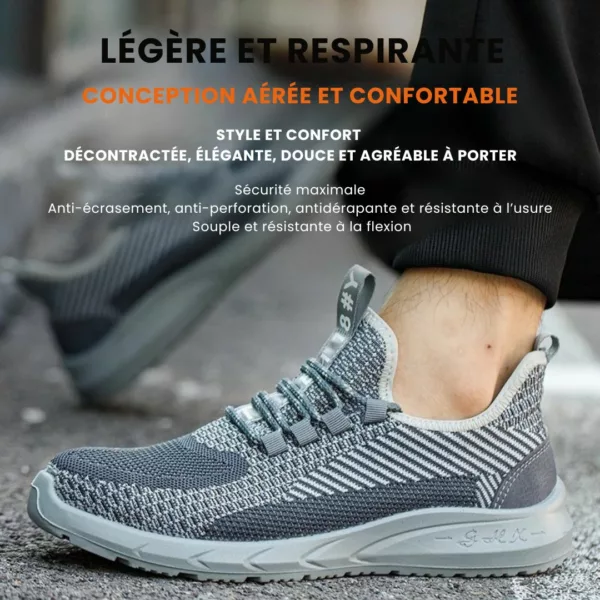 Chaussures de sécurité basses légères – Image 3
