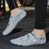 Chaussures barefoot réglables sangle croisée