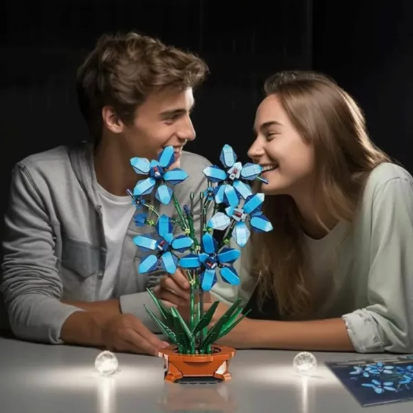 Lego orchidée tropicale tiges longues feuillage dense – Image 8