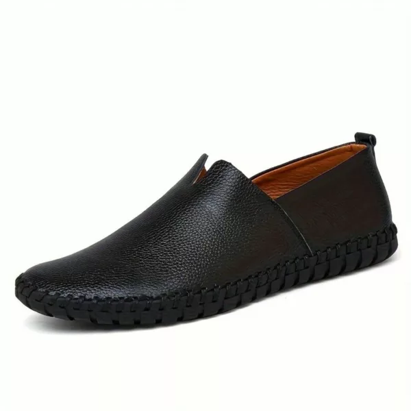 Mocassin homme cuir souple minimaliste – Image 12