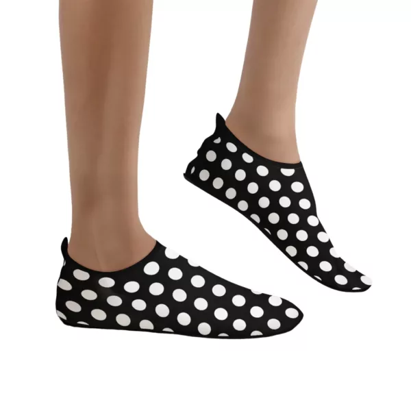 Chaussons barefoot plage à pois souples – Image 6