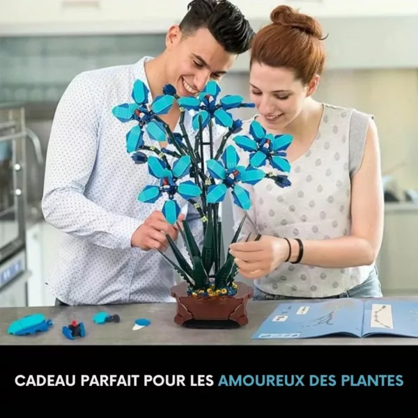 Lego orchidée tropicale tiges longues feuillage dense – Image 7