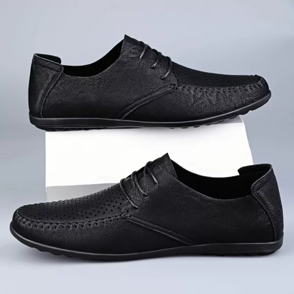 Mocassin homme respirant à lacets – Image 4