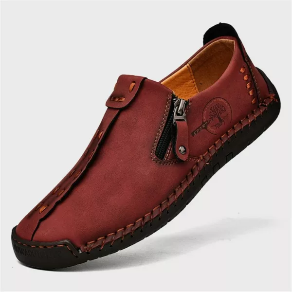 Mocassin homme zip style vintage – Image 19