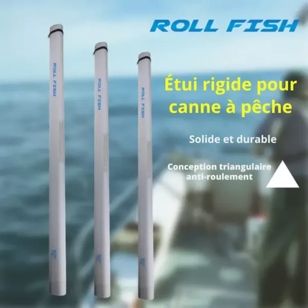 Tube rangement cannes à pêche rigide – Image 5