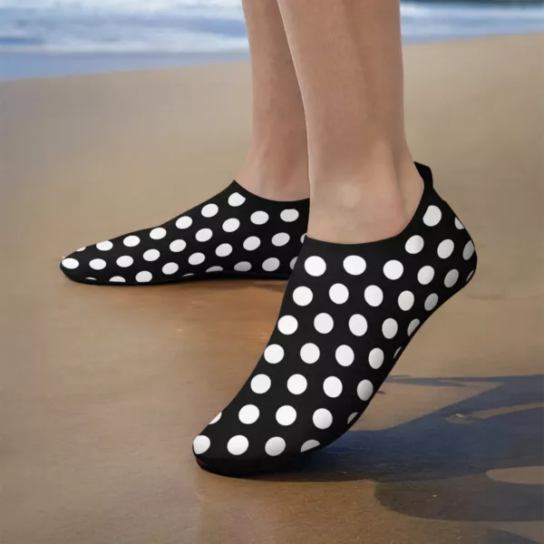 Chaussons barefoot plage à pois souples – Image 3