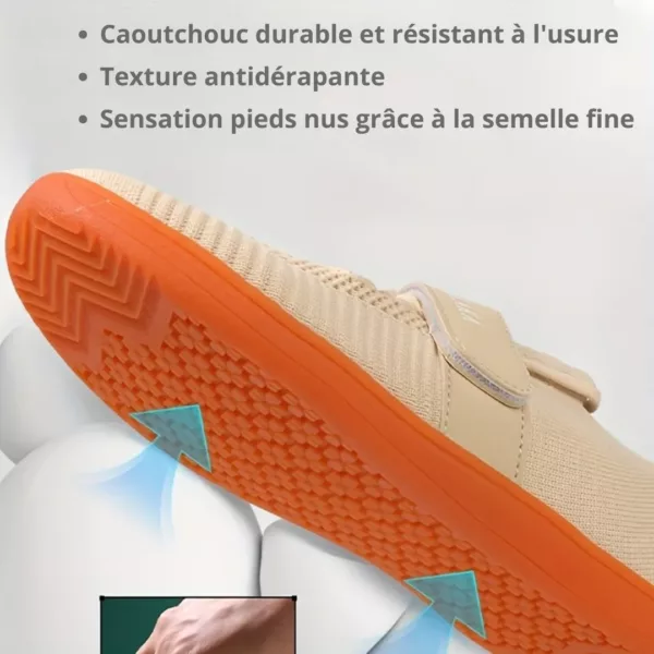 Chaussures barefoot à scratch souple – Image 2
