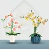 Lego orchidée floraison à construire réaliste