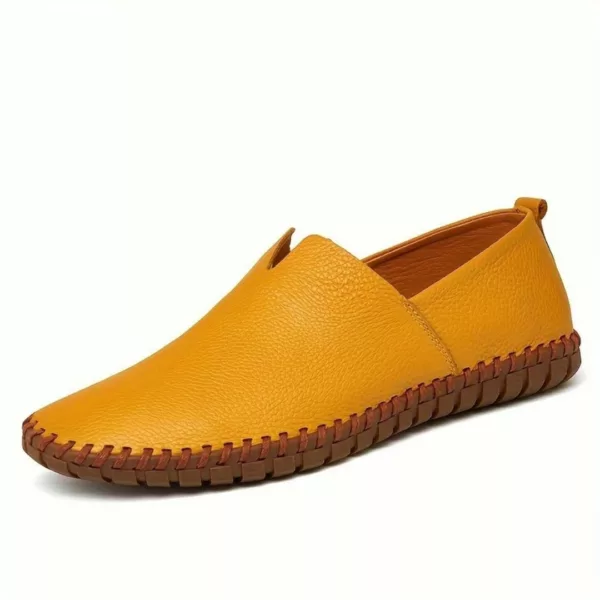 Mocassin homme cuir souple minimaliste – Image 14