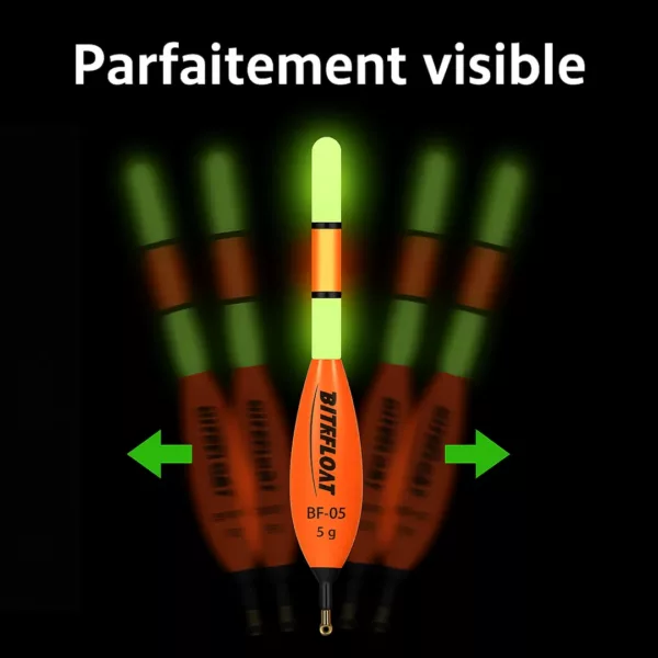 Bouchon lumineux électronique pour pêche nocturne – Image 2