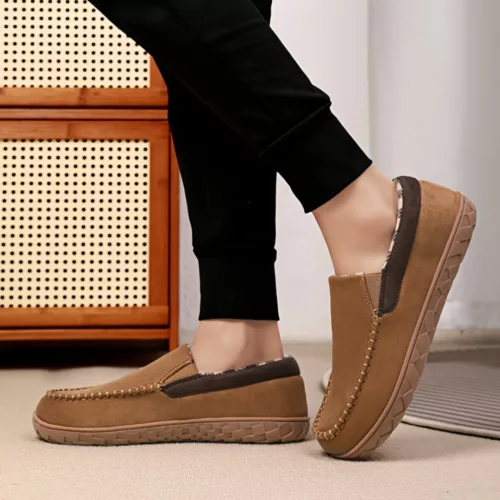Mocassin homme confort semelle épaisse