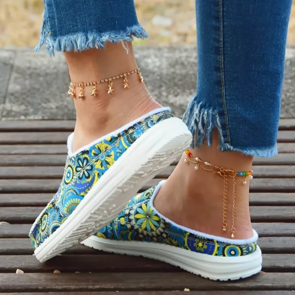 Slip-on femme mandala semelle épaisse – Image 8